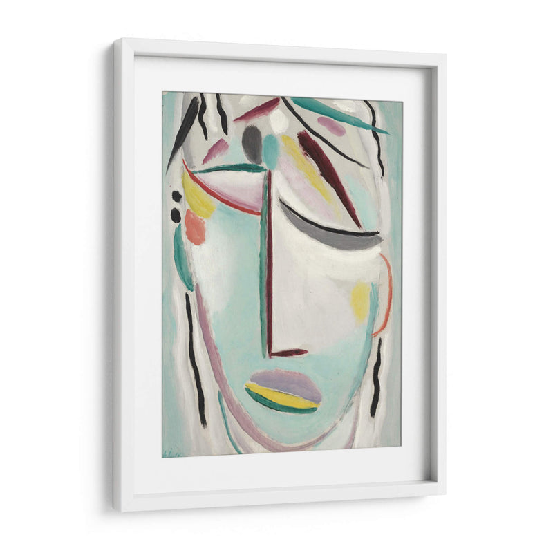 Rostro del Salvador: Mártir - Alexej von Jawlensky | Cuadro decorativo de Canvas Lab