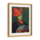 Schokko con sombrero rojo - Alexej von Jawlensky | Cuadro decorativo de Canvas Lab