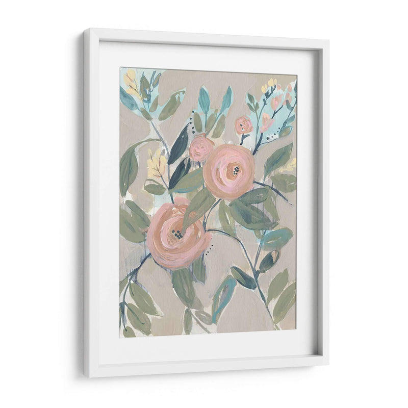 Laurels Posies I - Jennifer Goldberger | Cuadro decorativo de Canvas Lab