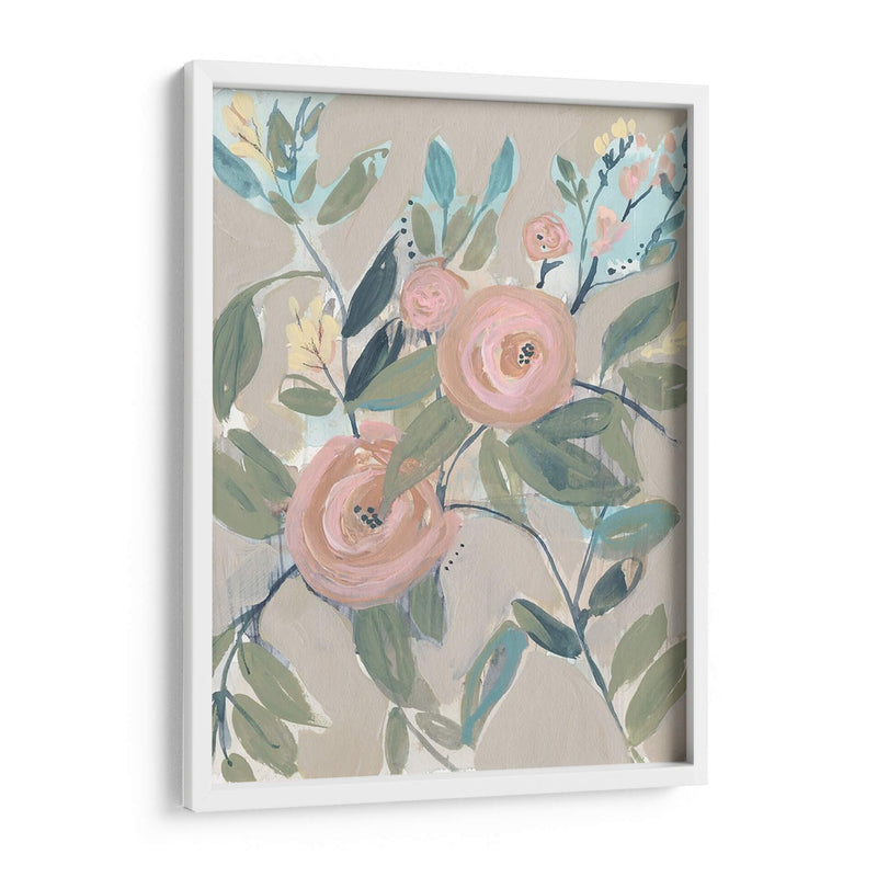 Laurels Posies I - Jennifer Goldberger | Cuadro decorativo de Canvas Lab