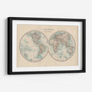 Johnstons World En Hemisferios - Johnston | Cuadro decorativo de Canvas Lab