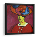 Schokko con sombrero de ala ancha - Alexej von Jawlensky | Cuadro decorativo de Canvas Lab