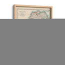 Mapa De Johnstons De Irlanda - Johnston | Cuadro decorativo de Canvas Lab