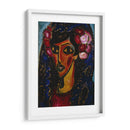 La Mantilla Azul - Alexej von Jawlensky | Cuadro decorativo de Canvas Lab
