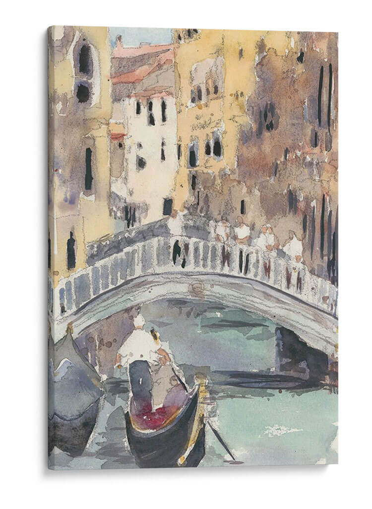 A Lo Largo Del Canal De Venecia - Samuel Dixon | Cuadro decorativo de Canvas Lab