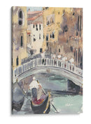 A Lo Largo Del Canal De Venecia - Samuel Dixon | Cuadro decorativo de Canvas Lab