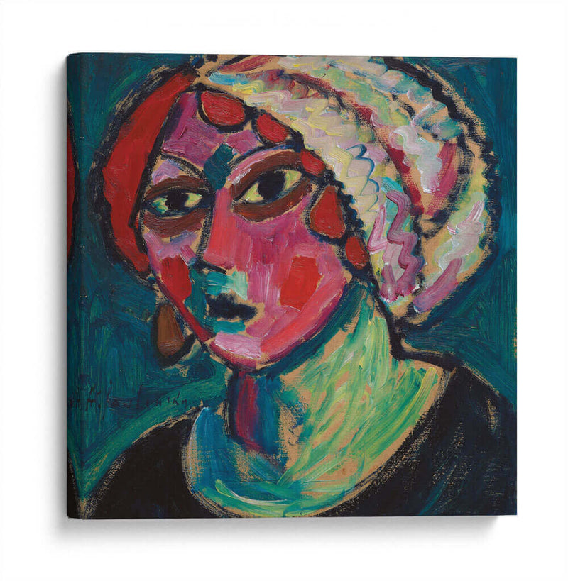 Turbante blanco - Alexej von Jawlensky | Cuadro decorativo de Canvas Lab