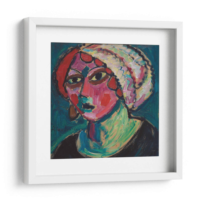 Turbante blanco - Alexej von Jawlensky | Cuadro decorativo de Canvas Lab