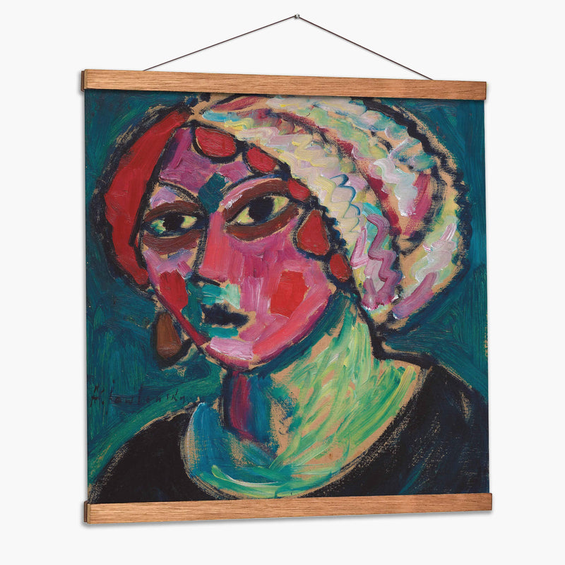 Turbante blanco - Alexej von Jawlensky | Cuadro decorativo de Canvas Lab