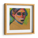 Rostro de mujer - Alexej von Jawlensky | Cuadro decorativo de Canvas Lab
