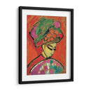 Chica con sombrero de flores - Alexej von Jawlensky | Cuadro decorativo de Canvas Lab