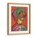 Chica con sombrero de flores - Alexej von Jawlensky | Cuadro decorativo de Canvas Lab