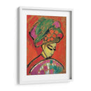 Chica con sombrero de flores - Alexej von Jawlensky | Cuadro decorativo de Canvas Lab