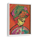 Chica con sombrero de flores - Alexej von Jawlensky | Cuadro decorativo de Canvas Lab