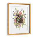 Empoderar Flores I - Jennifer Goldberger | Cuadro decorativo de Canvas Lab