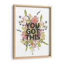 Empoderar Flores I - Jennifer Goldberger | Cuadro decorativo de Canvas Lab