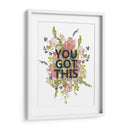 Empoderar Flores I - Jennifer Goldberger | Cuadro decorativo de Canvas Lab