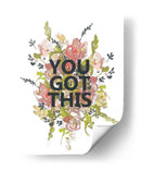 Empoderar Flores I - Jennifer Goldberger | Cuadro decorativo de Canvas Lab