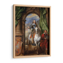 Carlos I con M de san Antonio - Anton van Dyck | Cuadro decorativo de Canvas Lab