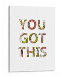 Empoderar Flores Iii - Jennifer Goldberger | Cuadro decorativo de Canvas Lab