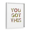 Empoderar Flores Iii - Jennifer Goldberger | Cuadro decorativo de Canvas Lab