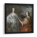 Catalina, contesa de Chesterfield y Lucy, contesa de Huntingdon - Anton van Dyck | Cuadro decorativo de Canvas Lab