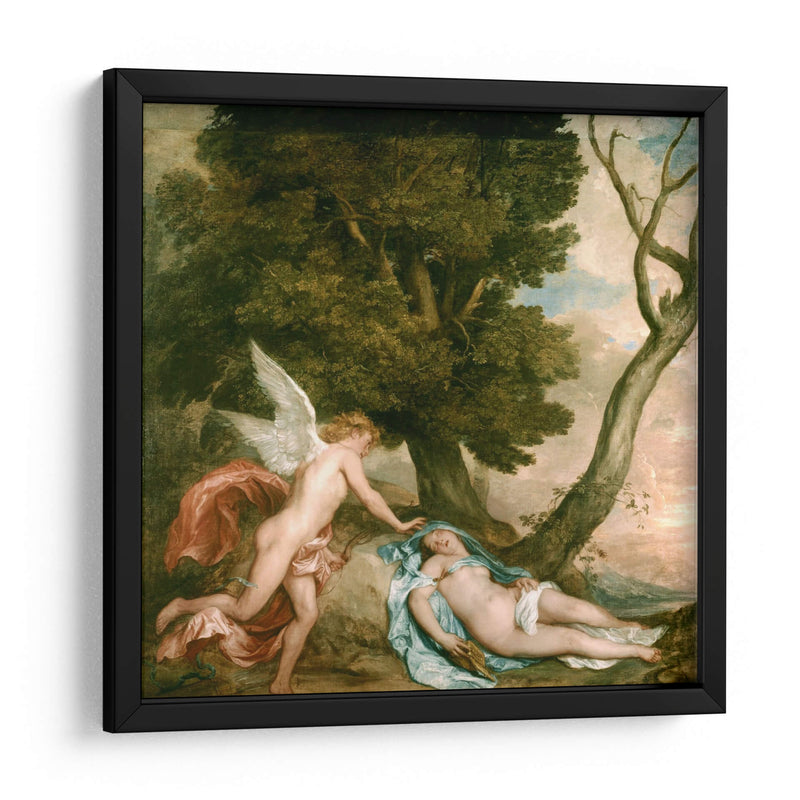 Cupido y Psique - Anton van Dyck | Cuadro decorativo de Canvas Lab