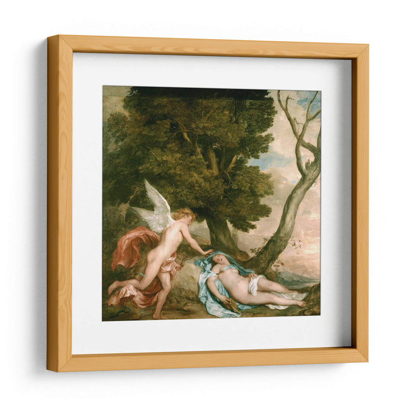 Cupido y Psique - Anton van Dyck | Cuadro decorativo de Canvas Lab