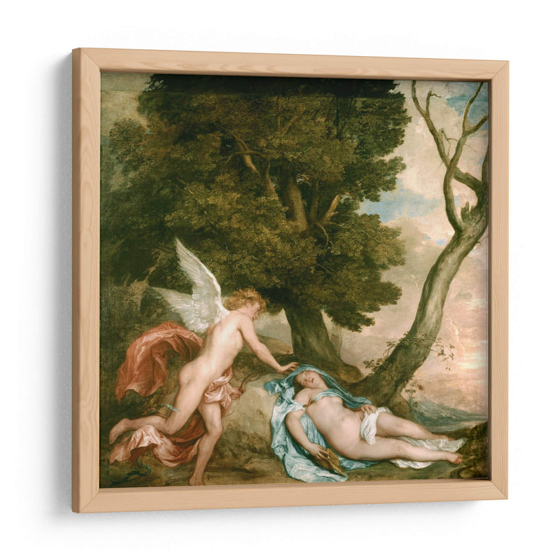 Cupido y Psique - Anton van Dyck | Cuadro decorativo de Canvas Lab