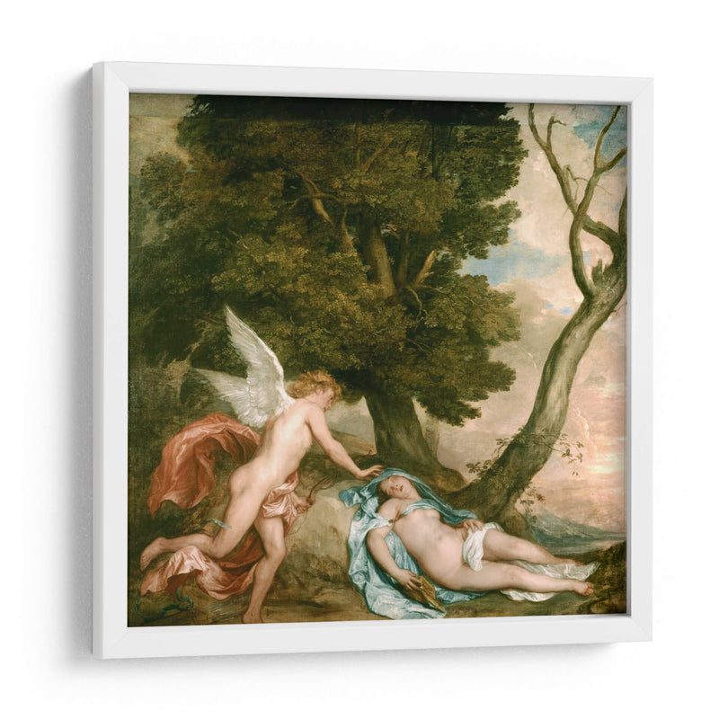 Cupido y Psique - Anton van Dyck | Cuadro decorativo de Canvas Lab
