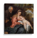 Descanso en la huida a Egipto - Anton van Dyck | Cuadro decorativo de Canvas Lab