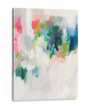 Frambuesa Y Teal I - Victoria Borges | Cuadro decorativo de Canvas Lab