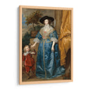 La reina Enriqueta María con sir Jeffrey Hudson y un mono - Anton van Dyck | Cuadro decorativo de Canvas Lab
