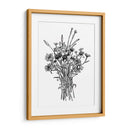 Bouquet Blanco Y Negro I - Emma Scarvey | Cuadro decorativo de Canvas Lab