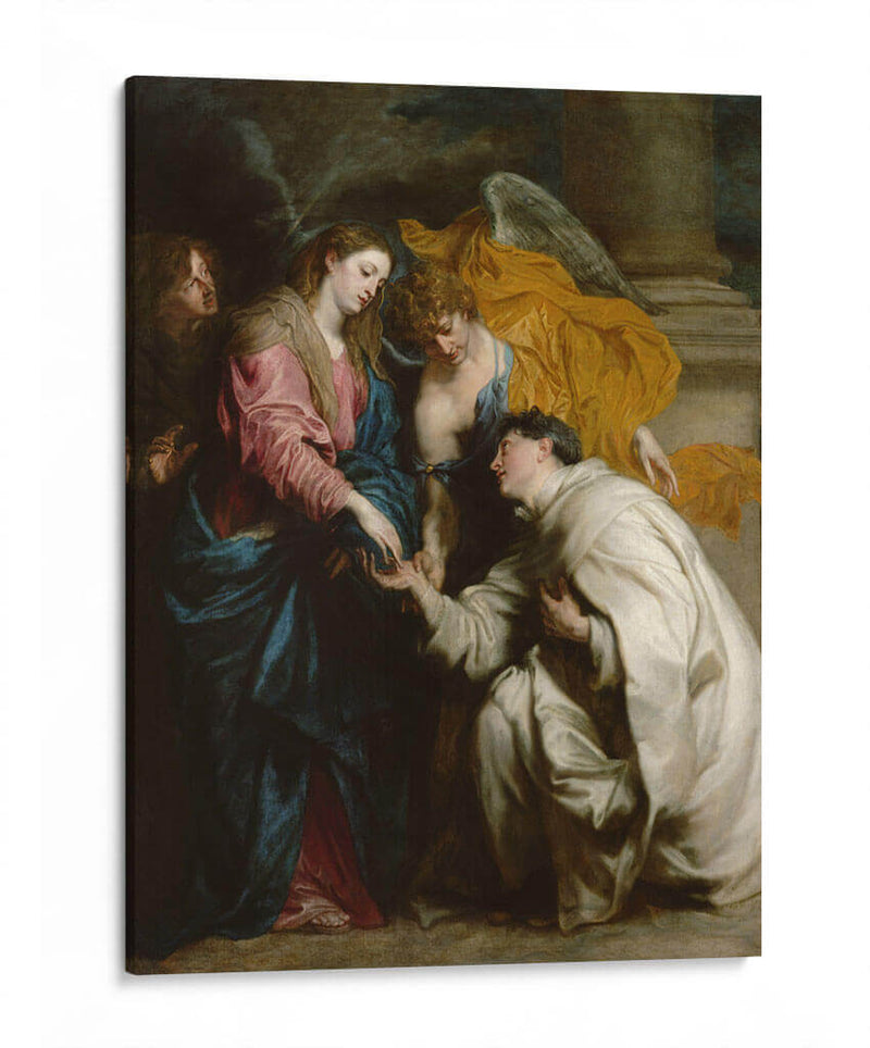 La visión del Beato Hermann Joseph - Anton van Dyck | Cuadro decorativo de Canvas Lab