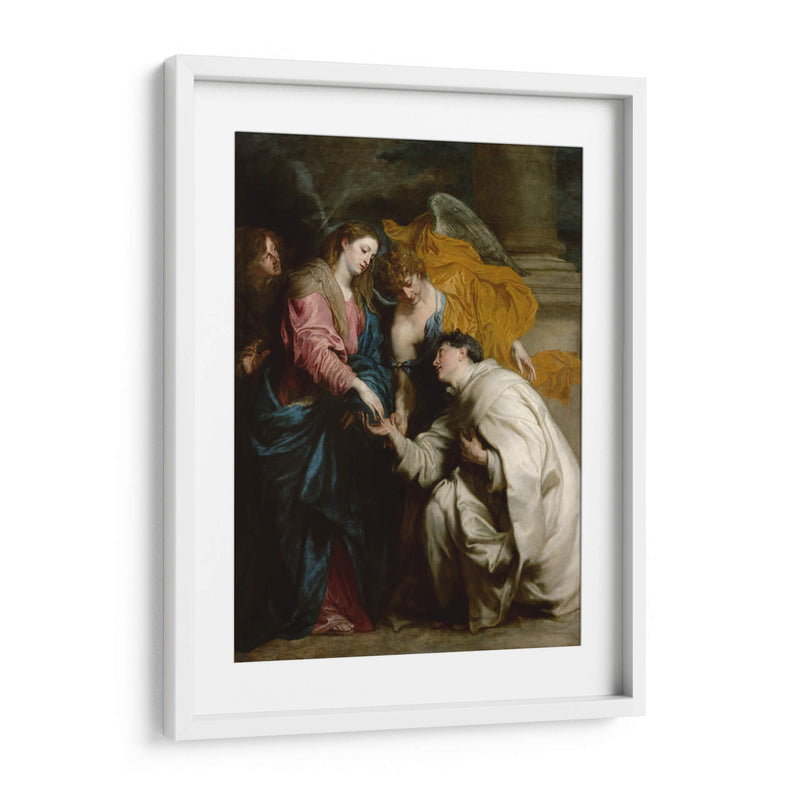 La visión del Beato Hermann Joseph - Anton van Dyck | Cuadro decorativo de Canvas Lab