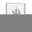 Bouquet Blanco Y Negro Iv - Emma Scarvey | Cuadro decorativo de Canvas Lab
