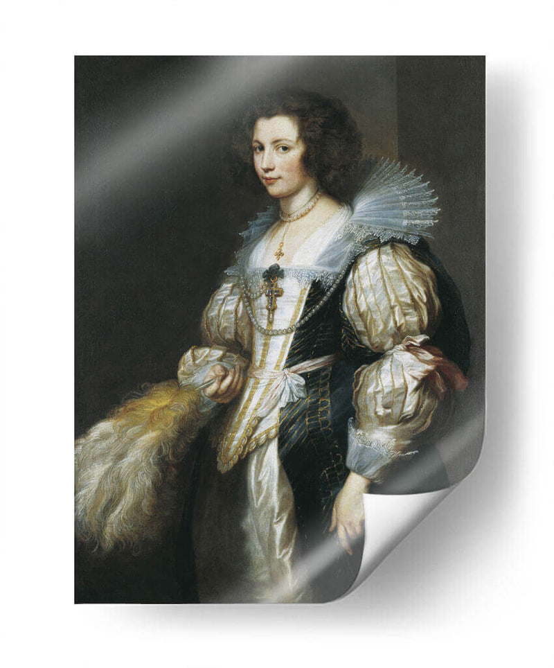 Marie-Louise de Tassis - Anton van Dyck | Cuadro decorativo de Canvas Lab