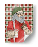 Hipster Santa I - Grace Popp | Cuadro decorativo de Canvas Lab