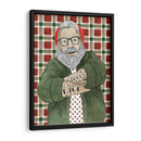 Hipster Santa Ii - Grace Popp | Cuadro decorativo de Canvas Lab