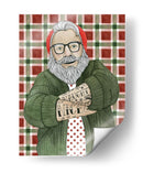 Hipster Santa Ii - Grace Popp | Cuadro decorativo de Canvas Lab
