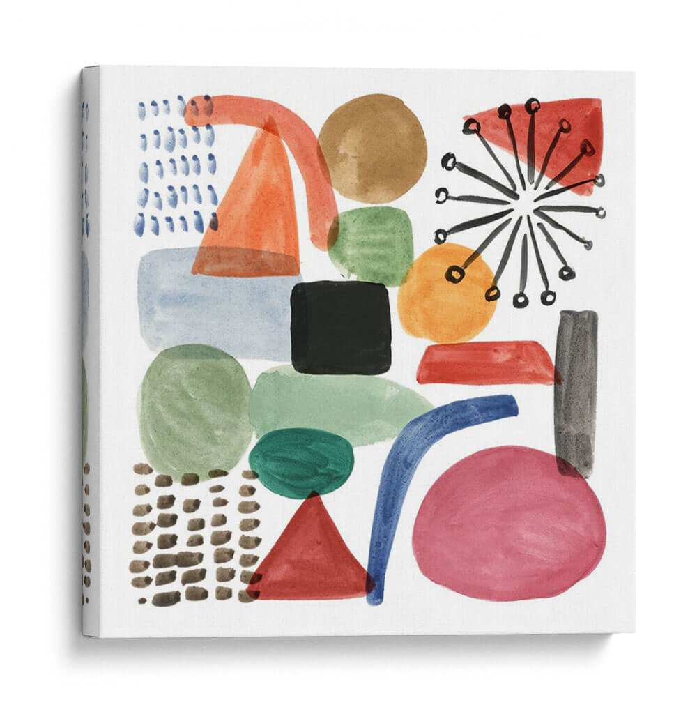 Código De Color I - Melissa Wang | Cuadro decorativo de Canvas Lab