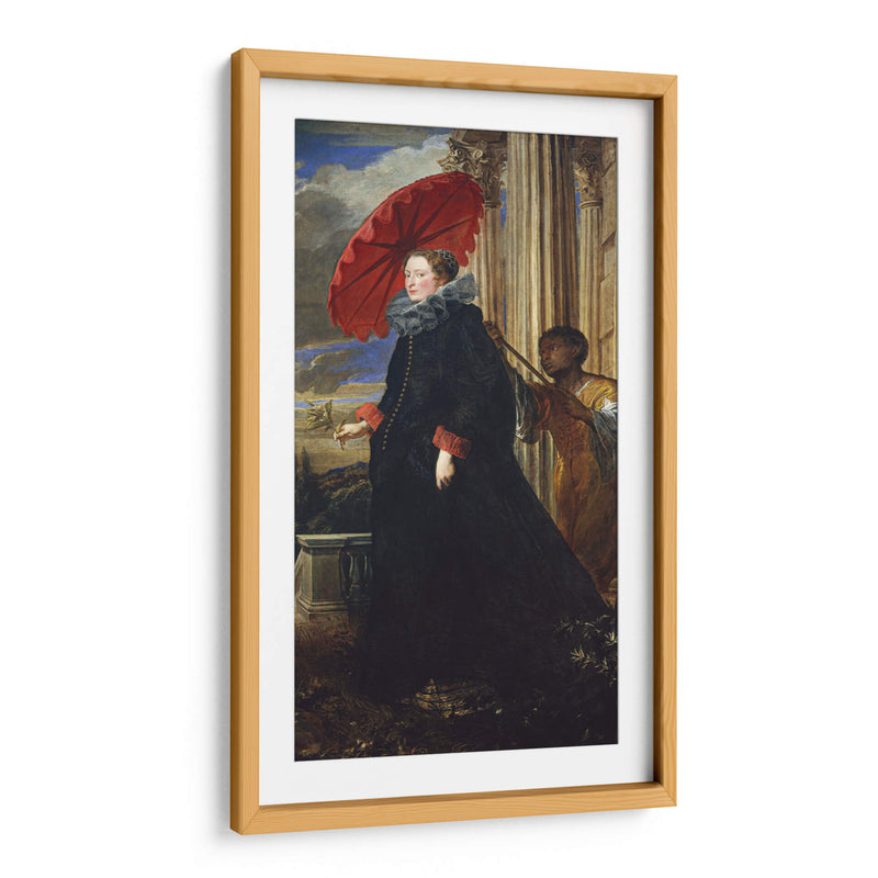 Marquesa Elena Grimaldi Cattaneo - Anton van Dyck | Cuadro decorativo de Canvas Lab