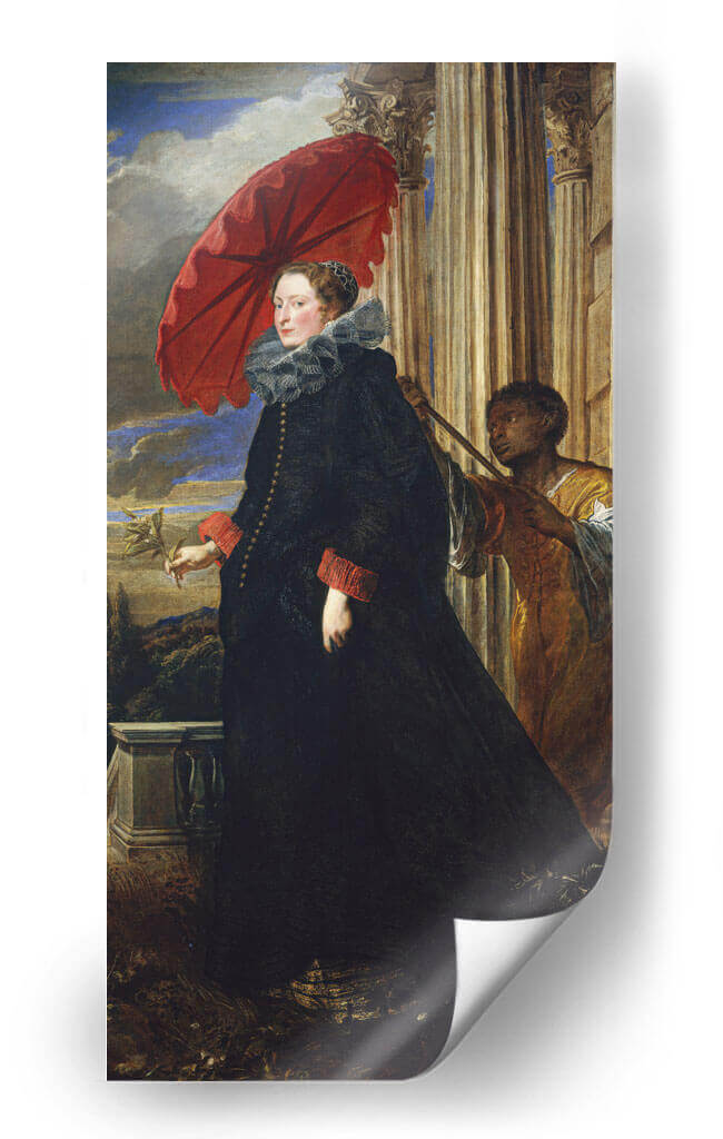 Marquesa Elena Grimaldi Cattaneo - Anton van Dyck | Cuadro decorativo de Canvas Lab