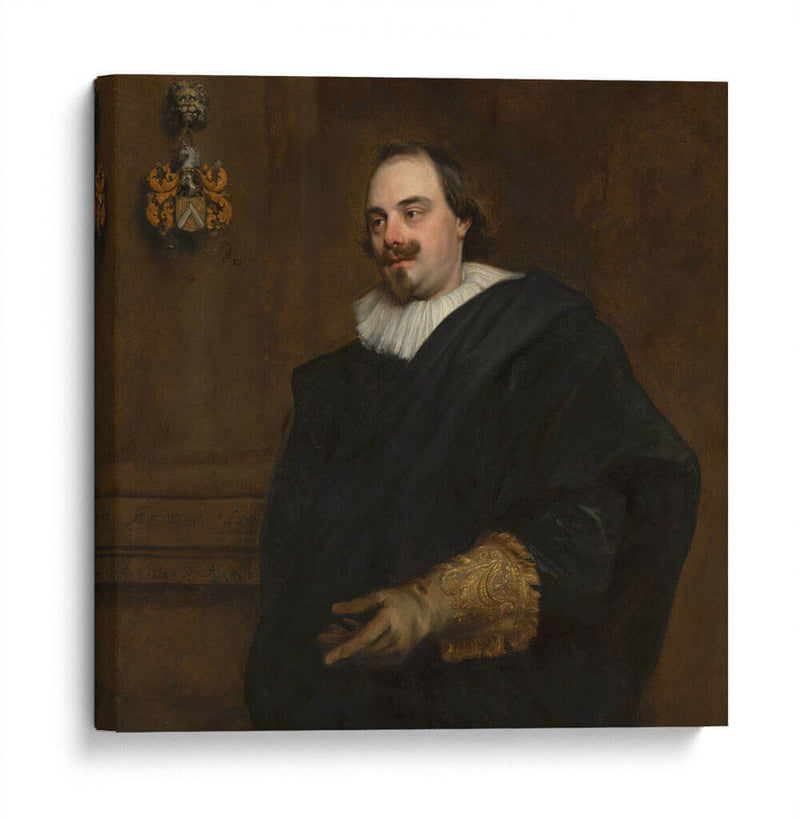 Retrato de Peeter Stevens - Anton van Dyck | Cuadro decorativo de Canvas Lab