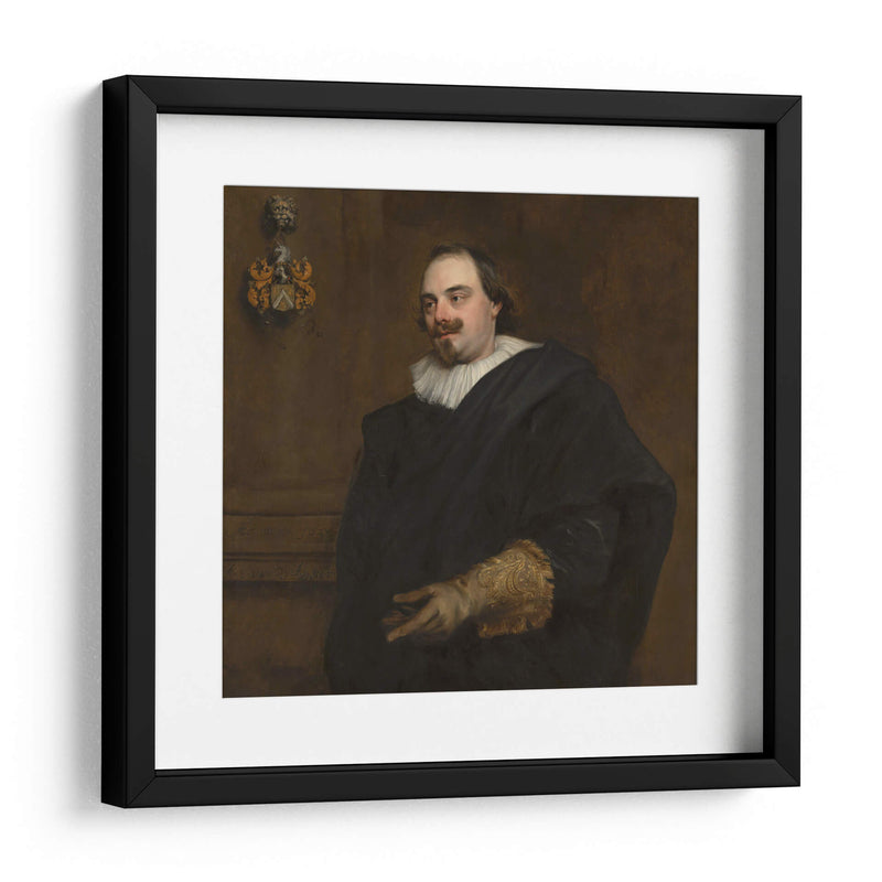 Retrato de Peeter Stevens - Anton van Dyck | Cuadro decorativo de Canvas Lab