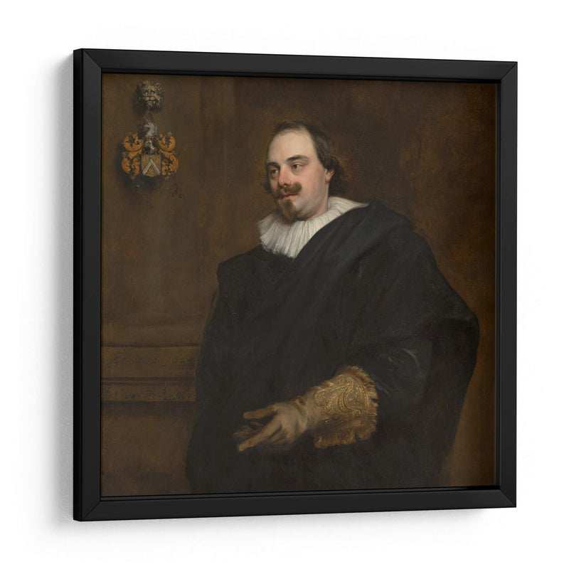 Retrato de Peeter Stevens - Anton van Dyck | Cuadro decorativo de Canvas Lab