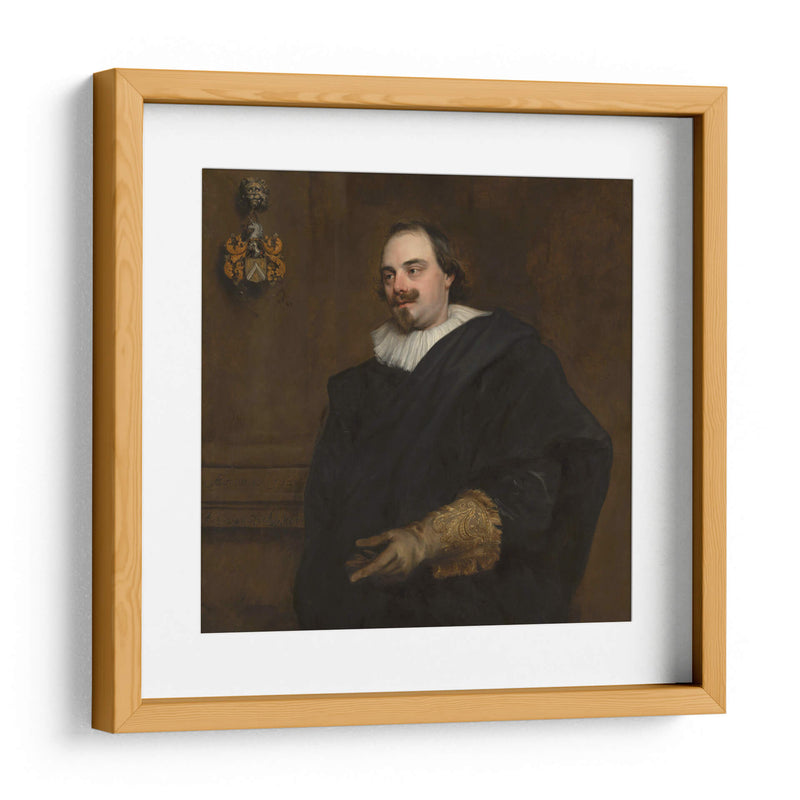 Retrato de Peeter Stevens - Anton van Dyck | Cuadro decorativo de Canvas Lab