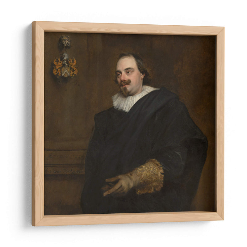 Retrato de Peeter Stevens - Anton van Dyck | Cuadro decorativo de Canvas Lab