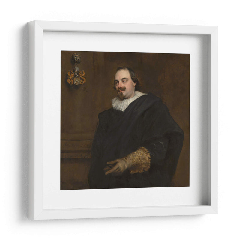 Retrato de Peeter Stevens - Anton van Dyck | Cuadro decorativo de Canvas Lab
